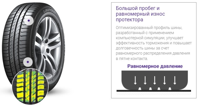 Большой пробег и равномерный износ